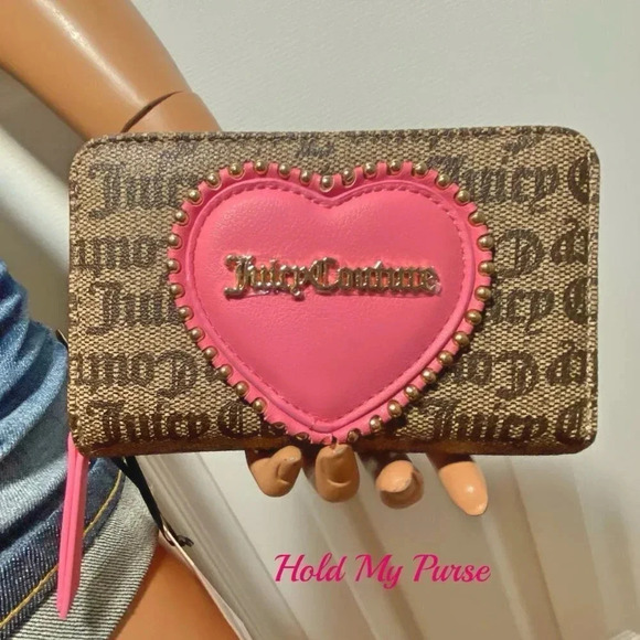 Juicy Couture Love Never Dies Multicompartment Bifold Wallet NWOT - Picture 8 of 8
